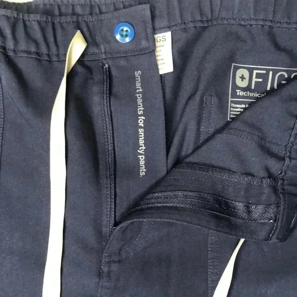 FIGS- Men’s Navy Cairo Cargo Scrub Pants